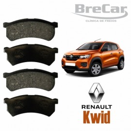PASTILHA DE FREIO RENAULT KWID INTENSE, LIFE, ZEN, 2017, 2018 - PD1534
