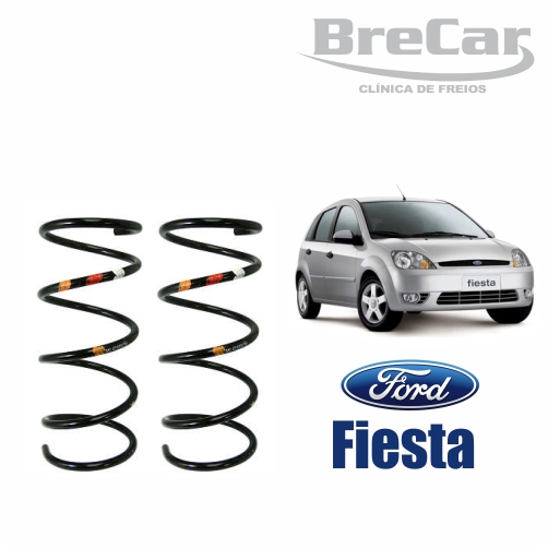 Mola Helicoidal Dianteira Ford Fiesta 96  2003/ MC.EFOR01